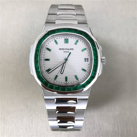 patek philippe 5711 emerald|patek 5711 led dials.